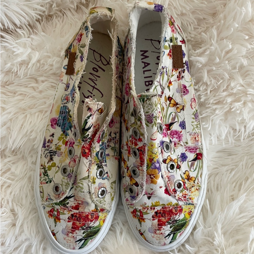 Blowfish Artistic Floral Sneakers